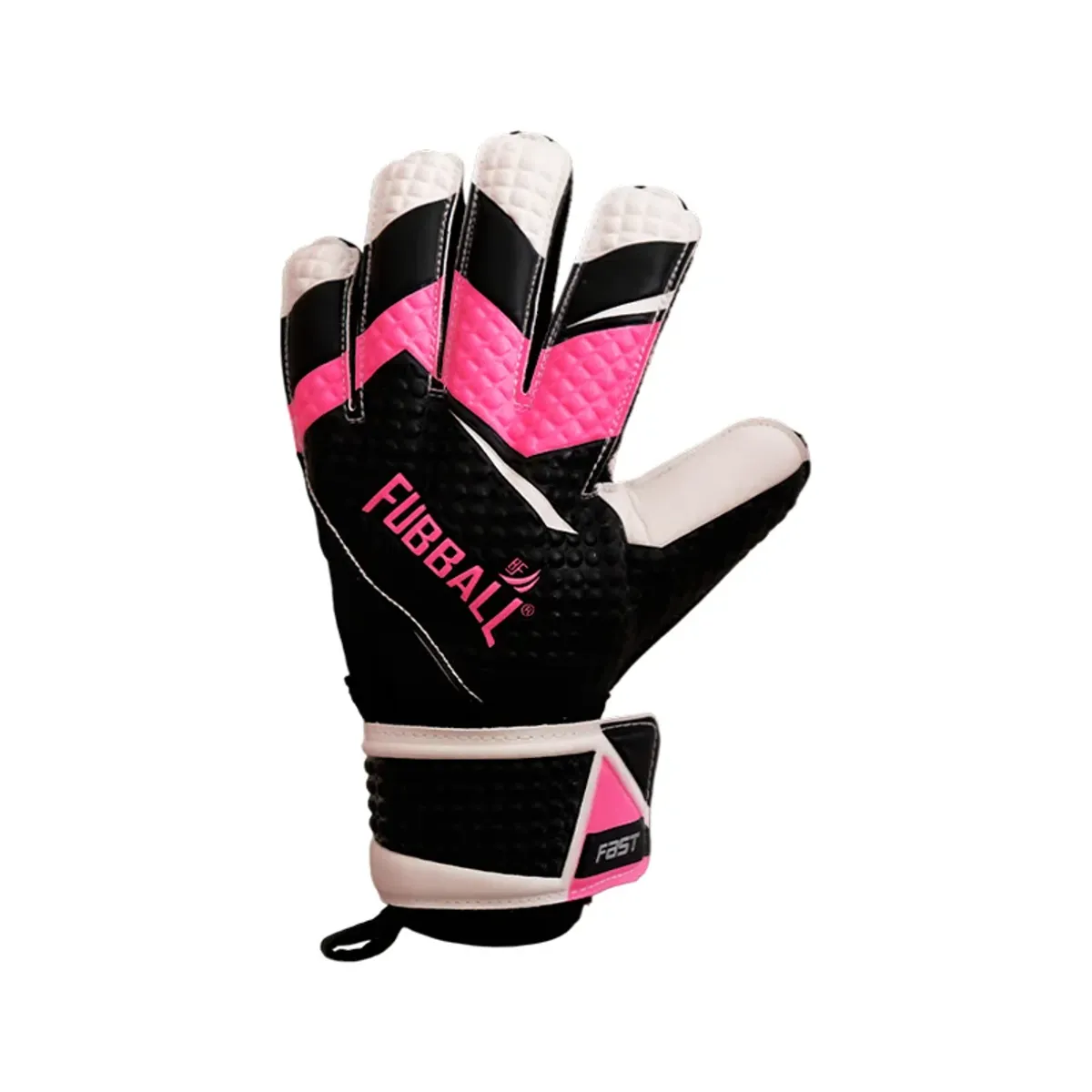 GENERICO - GUANTES PARA ARQUERO FUBBALL FAST-8 ROSA