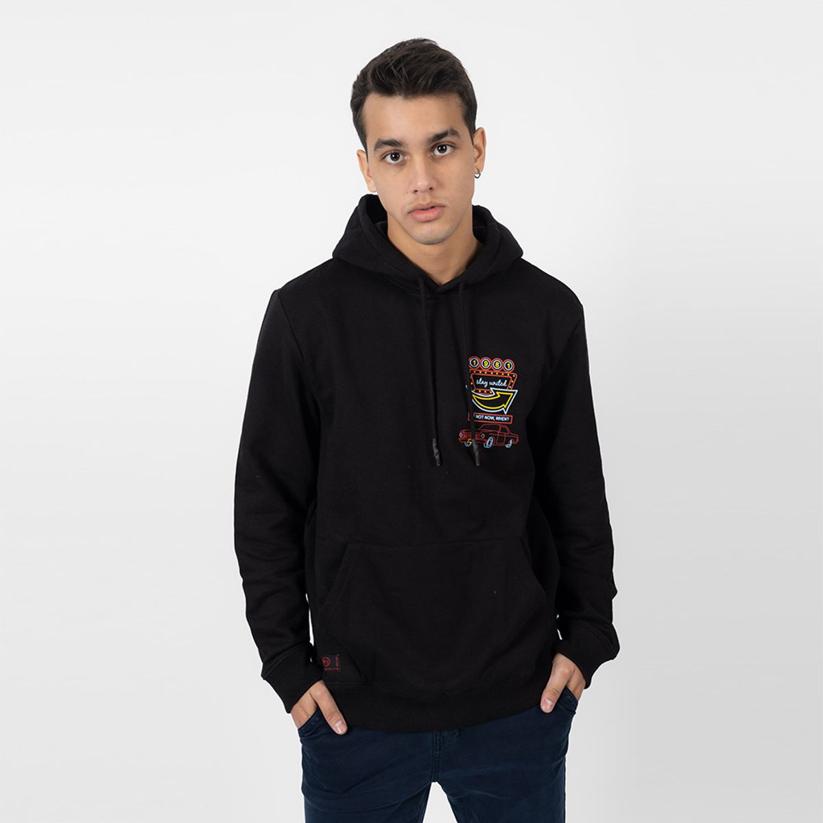 MACHINE - POLERA HOMBRE DI23WOUT FRANELA