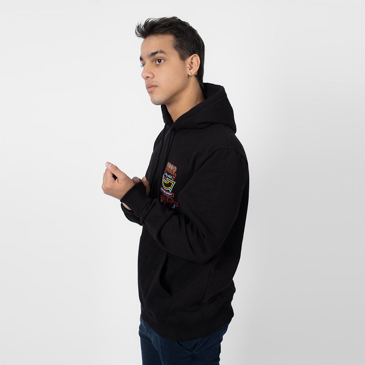 MACHINE - POLERA HOMBRE DI23WOUT FRANELA