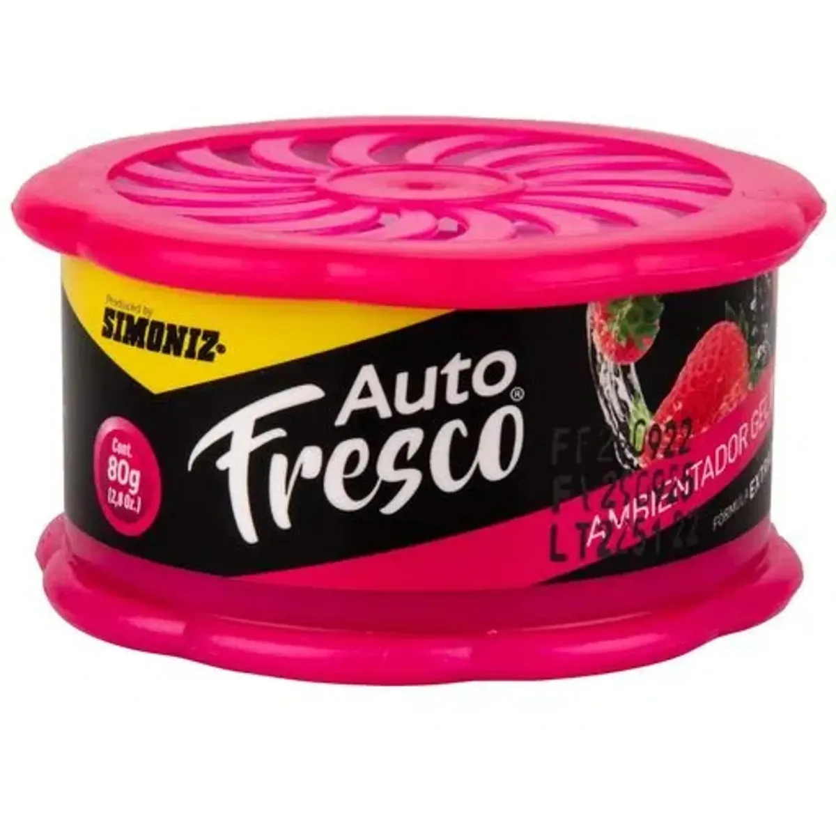 SIMONIZ - Ambientador Simoniz Gel Eco Fresa 80gr