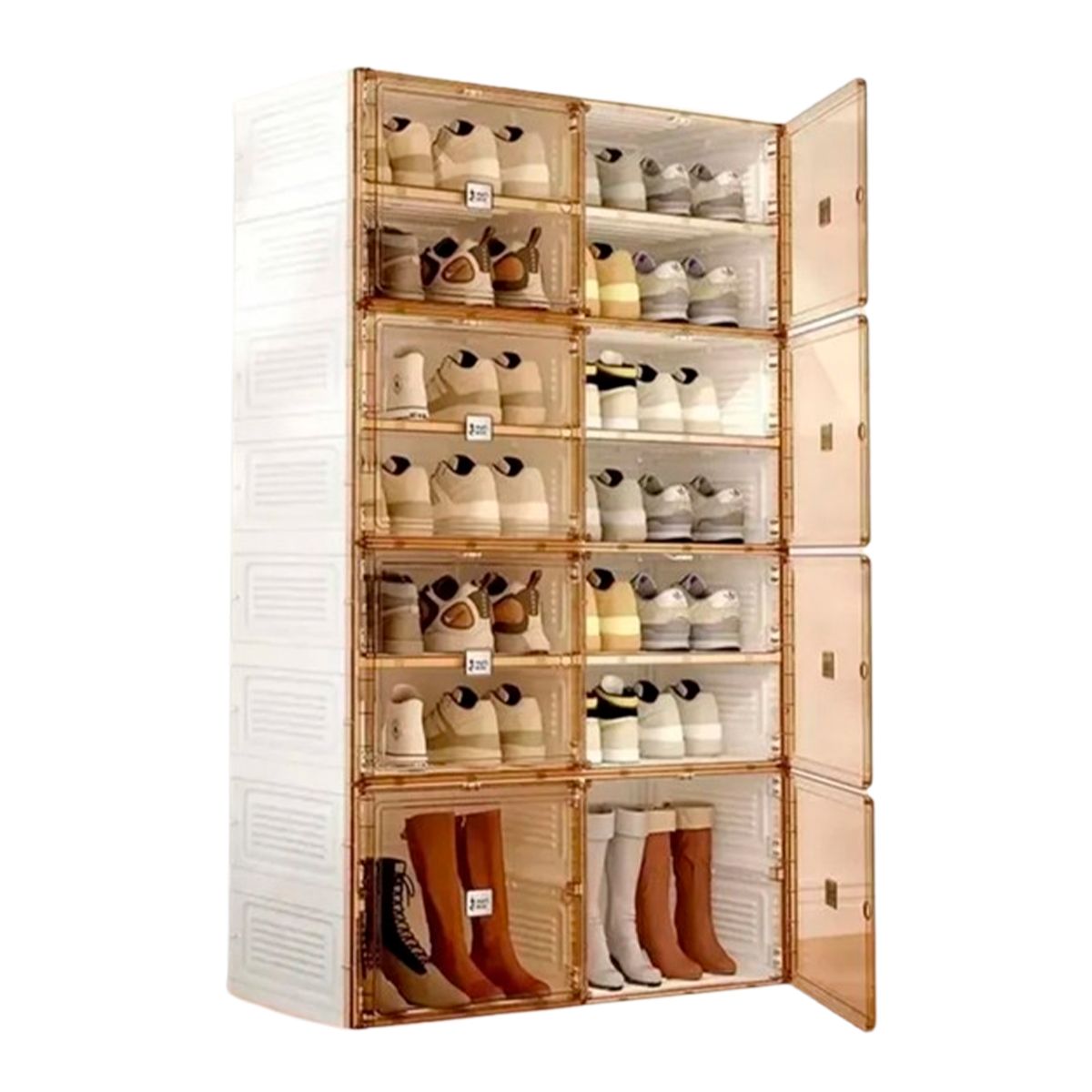 GENERICO - Zapatero plegable premium 6+1 Pisos de 138 cm