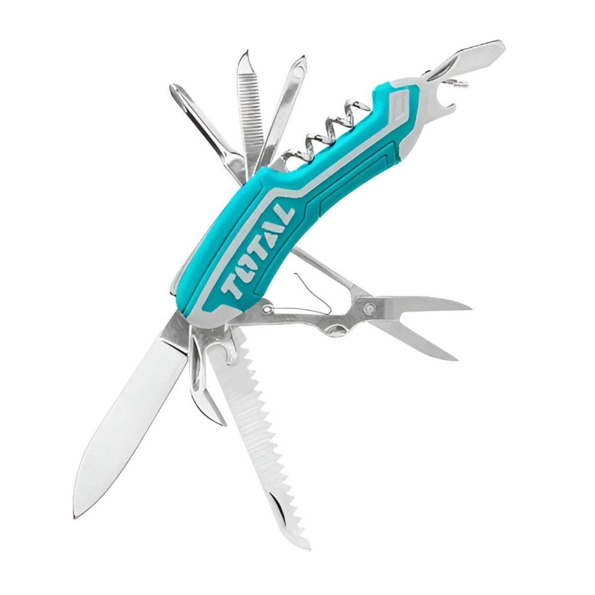 TOTAL TOOLS - Navaja multifunción 12 en 1 THMFK0126 TOTAL