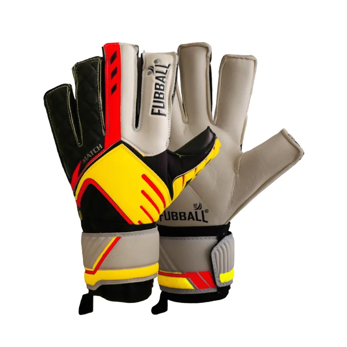 GENERICO - GUANTES PARA ARQUERO FUBBALL MATCH-8 AMARILLO