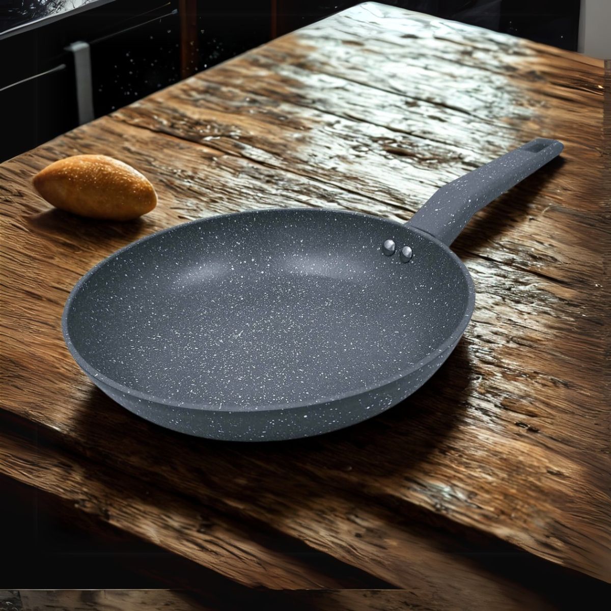 RECORD - Sarten Antiadherente RECORD SABINA de 22 cm Gris STONELINE