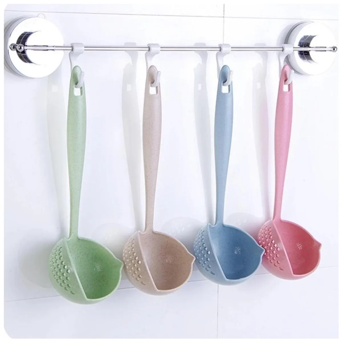 MINARI - Cucharon con Escurridor para Sopa CS3 - Color Aleatorio