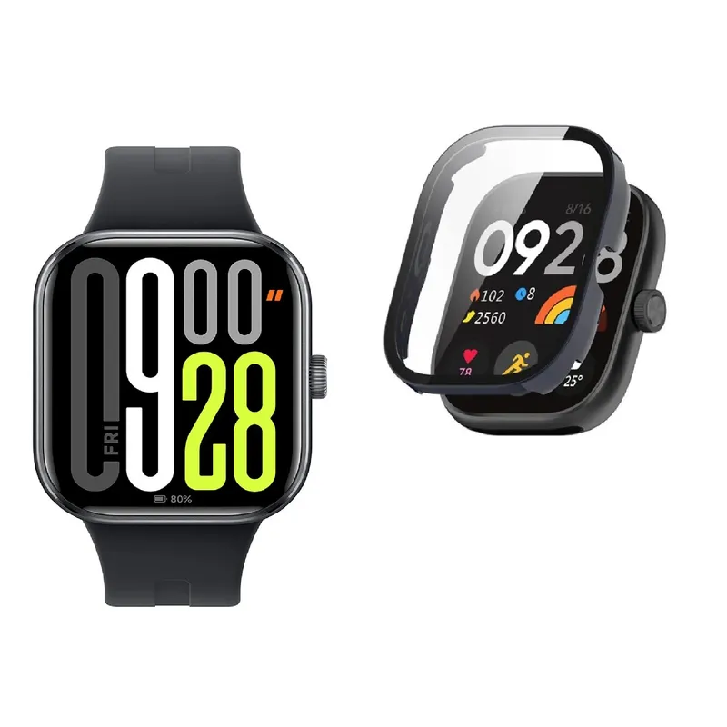 XIAOMI - Smartwatch Xiaomi Redmi Watch 5 Negro + Case Protetor Azul