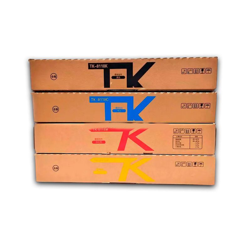 KYOCERA - Kit de Toner Kyocera TK 8117 Negro y Colores M8124Cidn Compatible