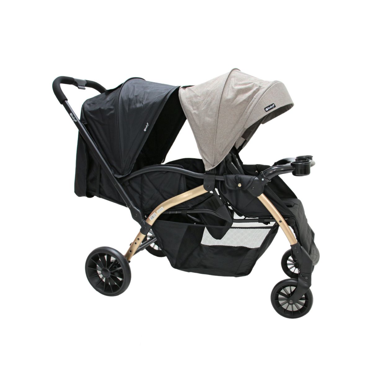 EBABY - Coche Mellicero Kipto Dual -Beige