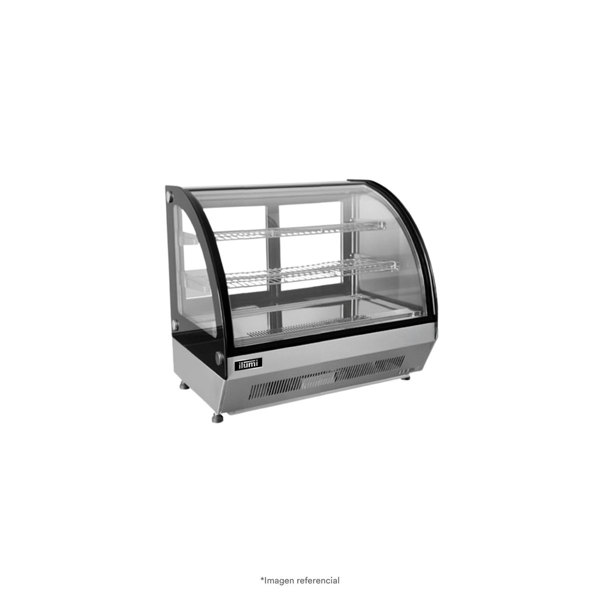 ILUMI - Vitrina refrigerada de sobremesa de 100 litros
