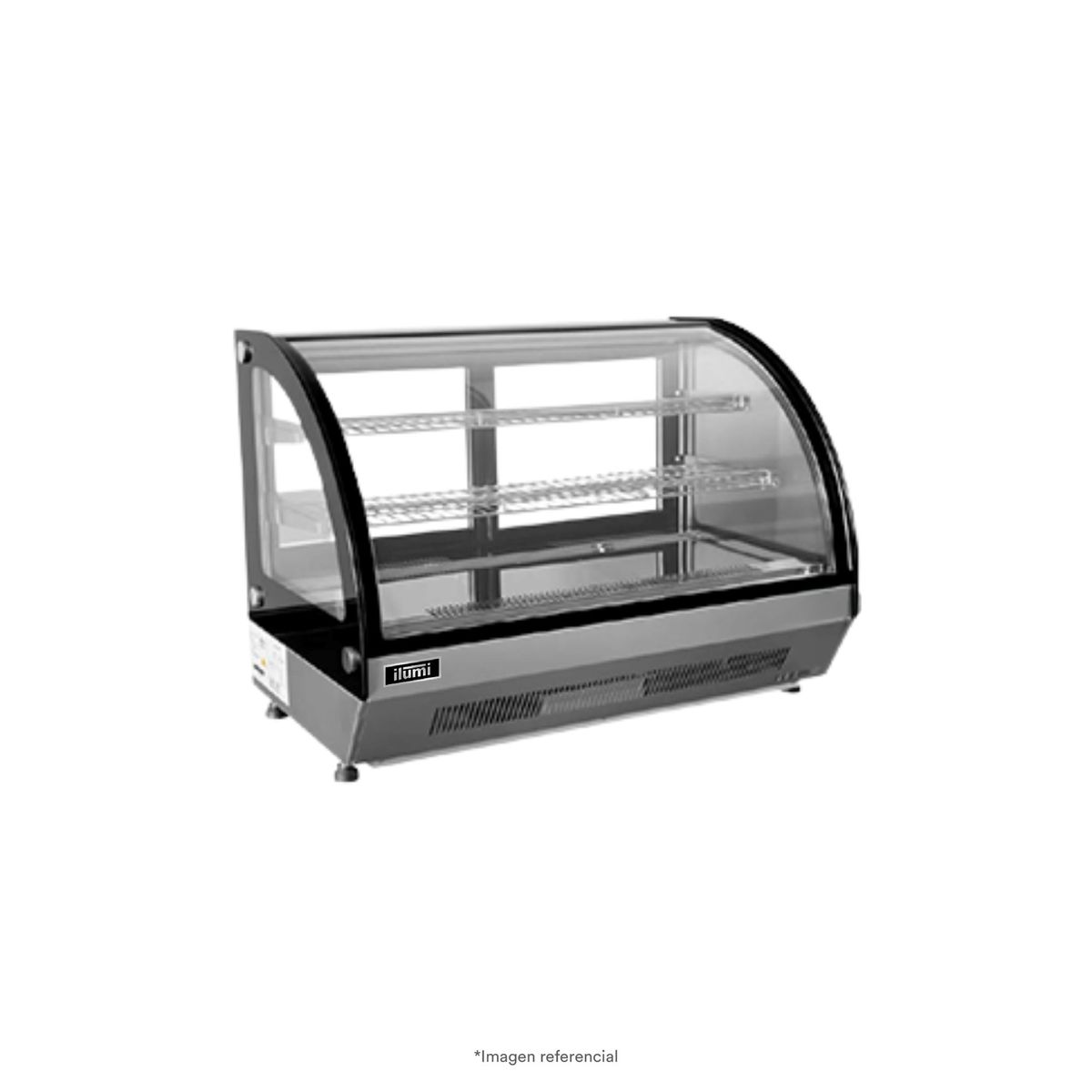 ILUMI - Vitrina refrigerada de sobremesa de 125 litros
