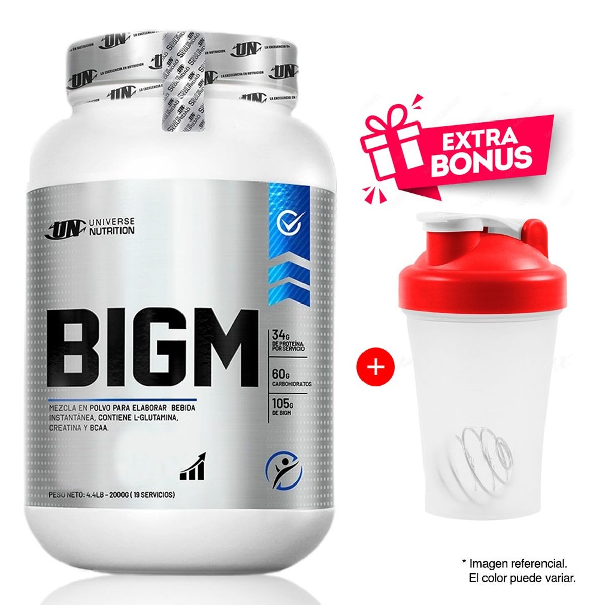 Universe Nutrition - Proteína UN Bigm 2 kg chocolate