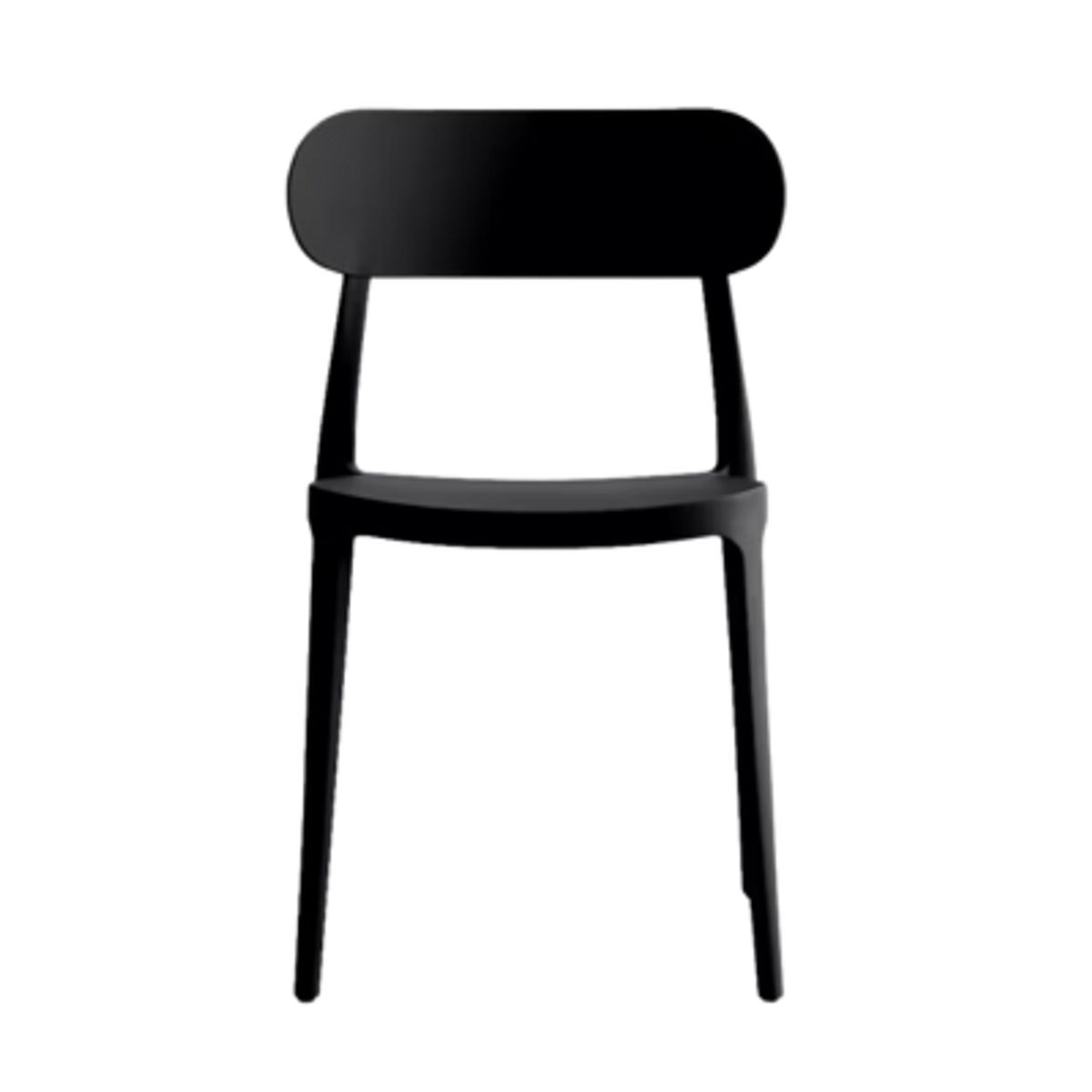 GENERICO - Silla de Comedor Viena Negro