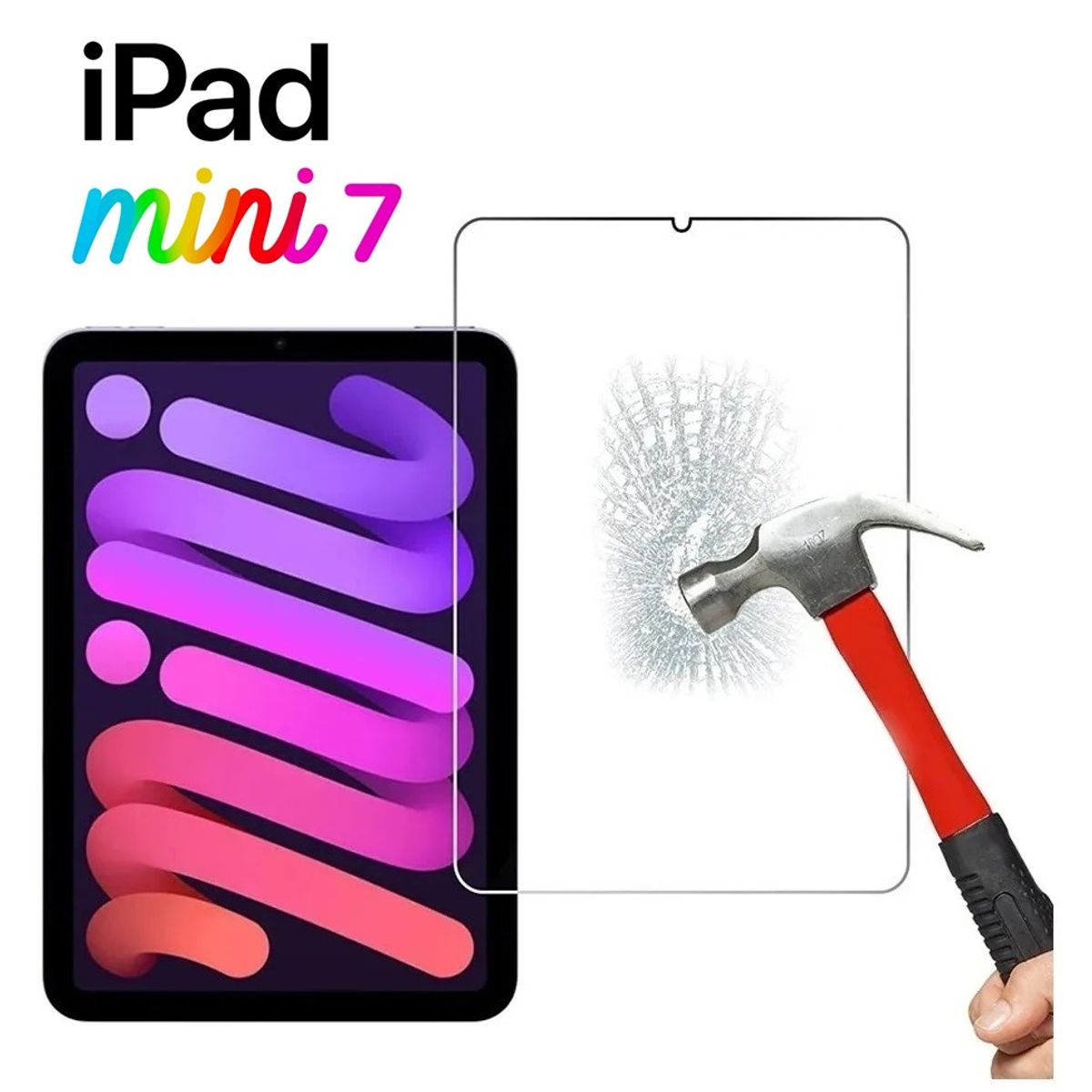 GENERICO - Mica de Vidrio para iPad Mini 7 8.3 (A17 Pro) A2993 A2995 A2996 Glass