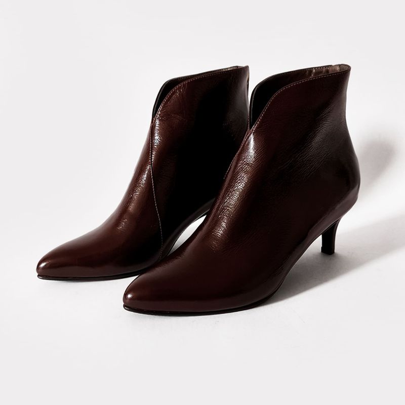 IRISABA - BOTINES DE CUERO IRISABA PARA MUJER CATALINA CHOCOLATE