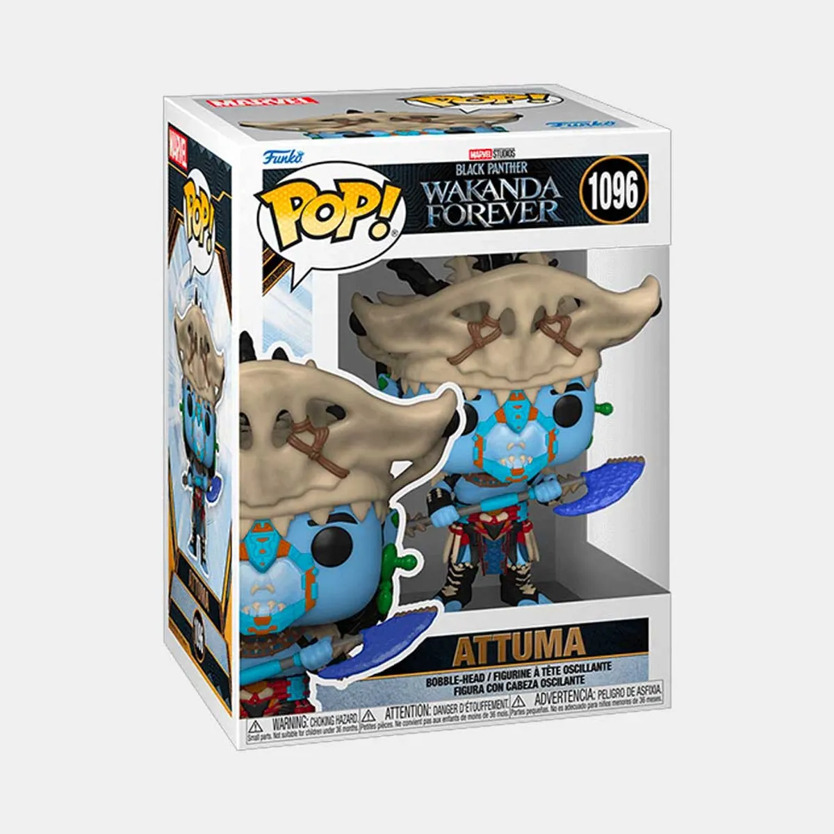 FUNKO - FUNKO POP MARVEL BLACK PANTHER WAKANDA FOREVER - ATTUMA
