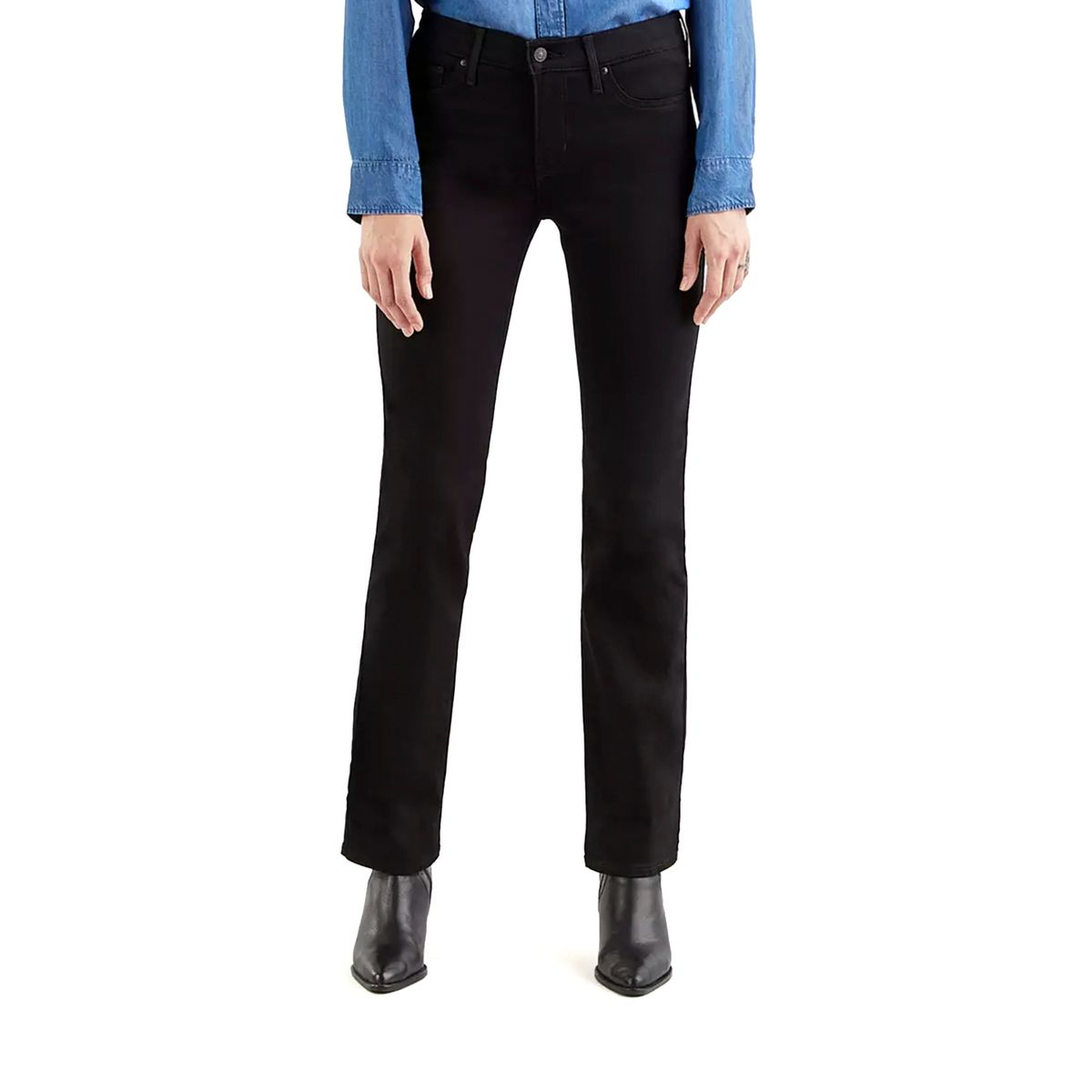 LEVIS - Jeans Urbano Mujer Levis 314 Shaping Straight Soft Black