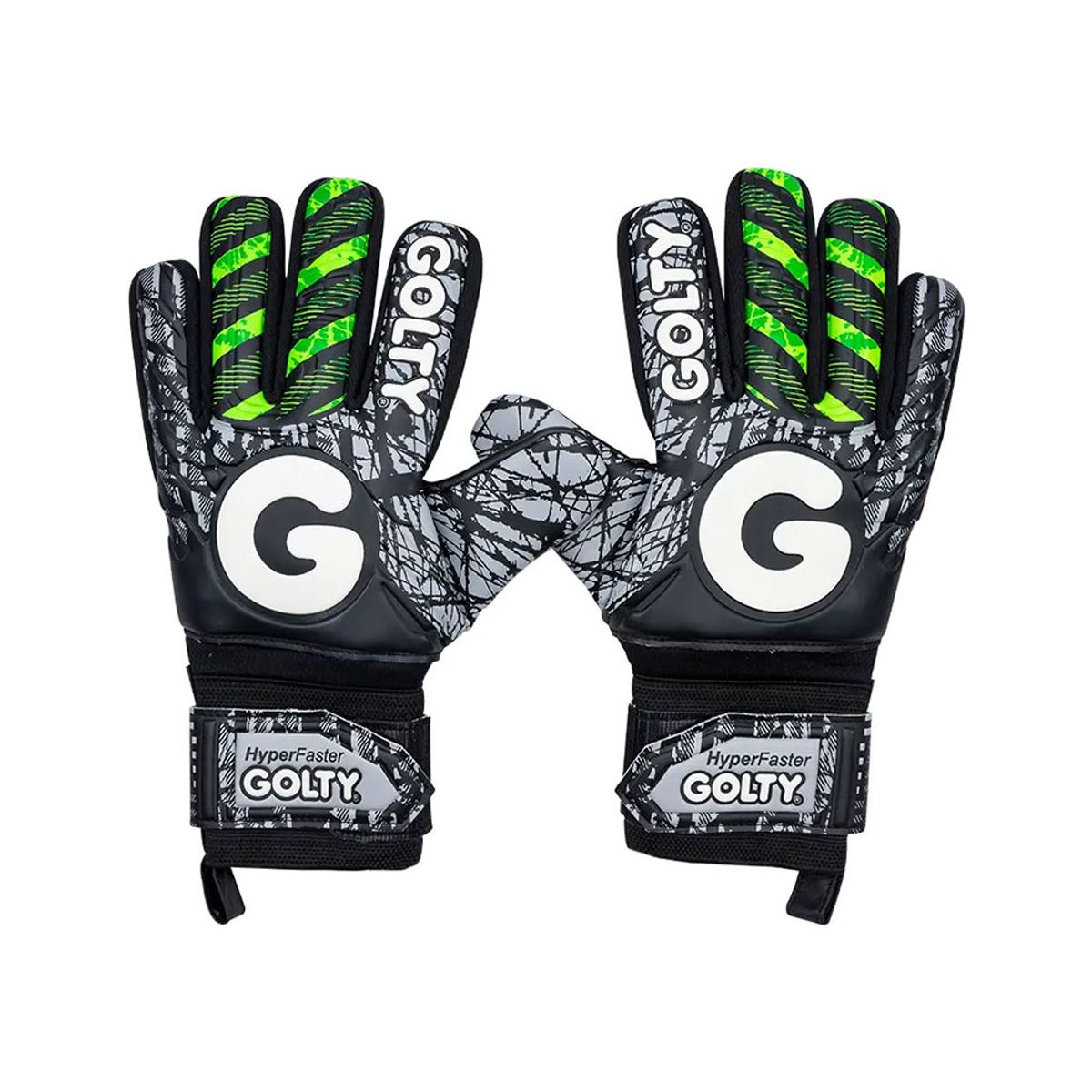 GOLTY - GUANTES DE FUTBOL GOLTY HYPERFASTER NG / VD - TALLA 9