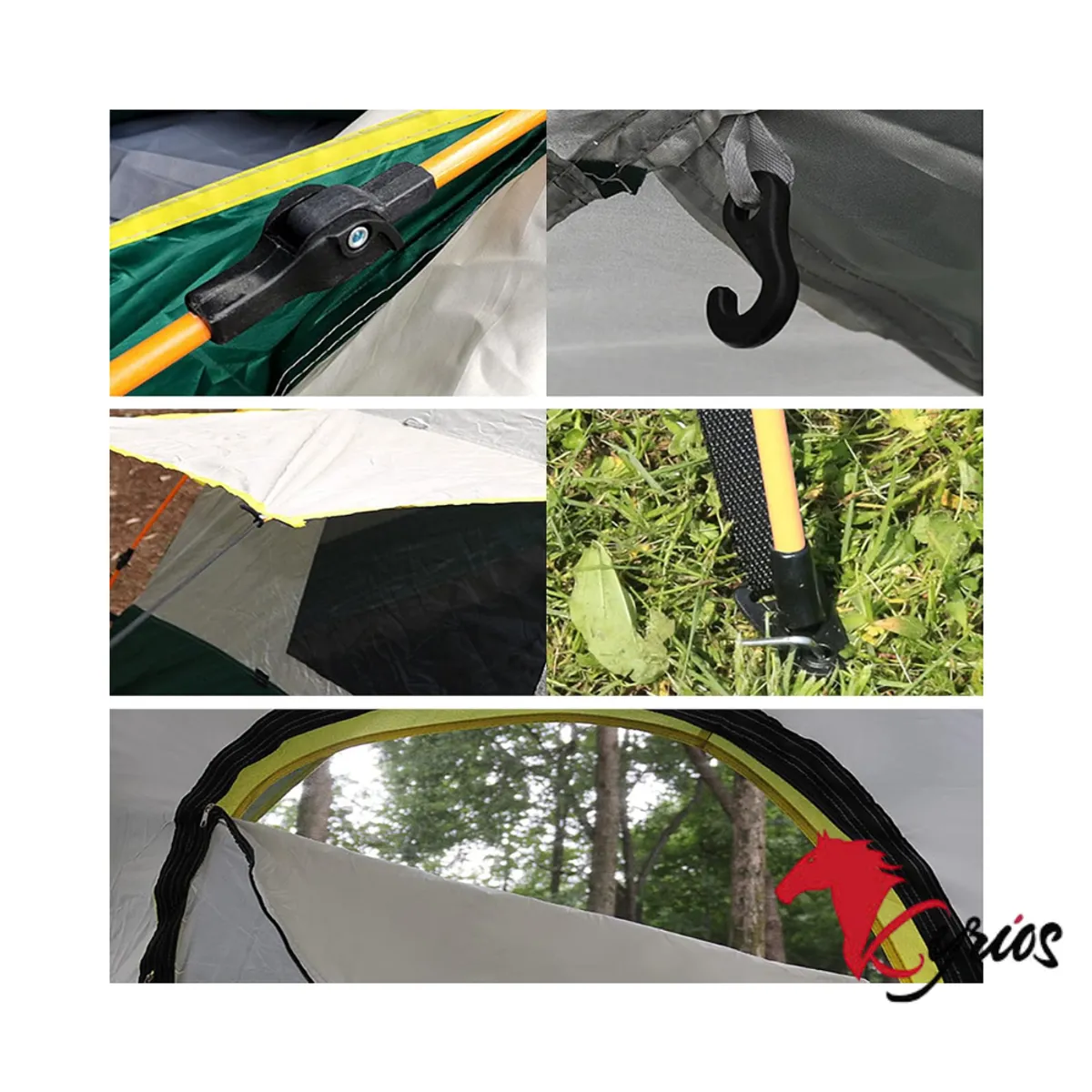 NO LOGO - Tienda De Camping Modelo Casa Para Todas Las Estaciones