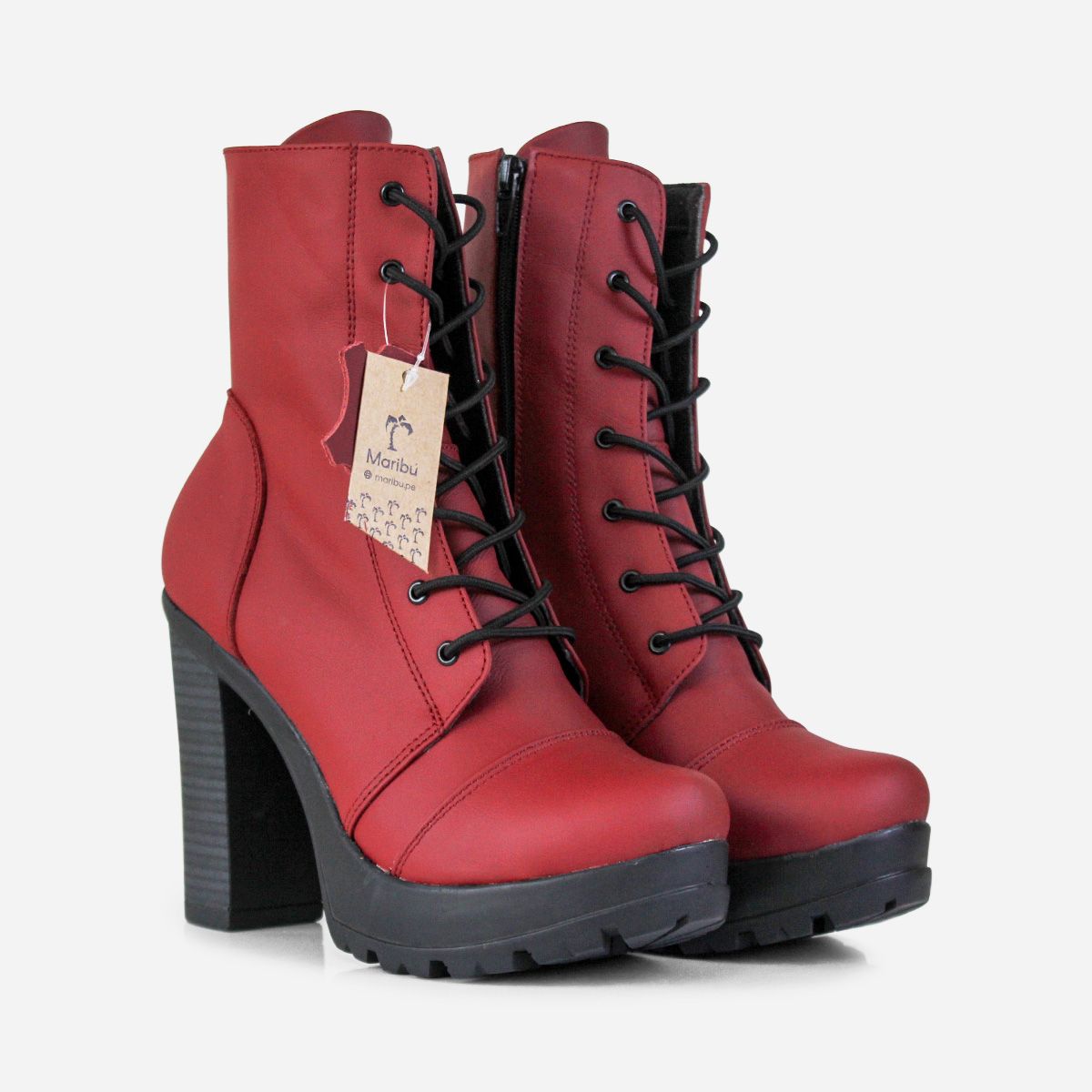 MARIBU - BOTINES MARIBU PURO CUERO 1060