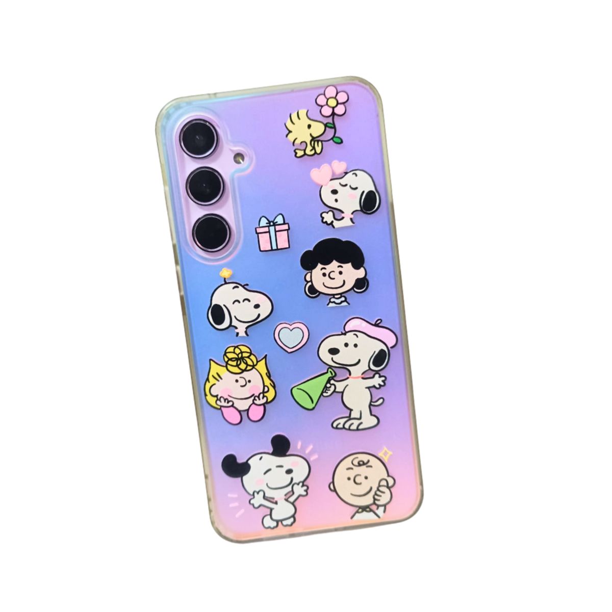 SNOOPY - SNOOPY CASE SAMSUNG A15 - EFECTO TORNASOL