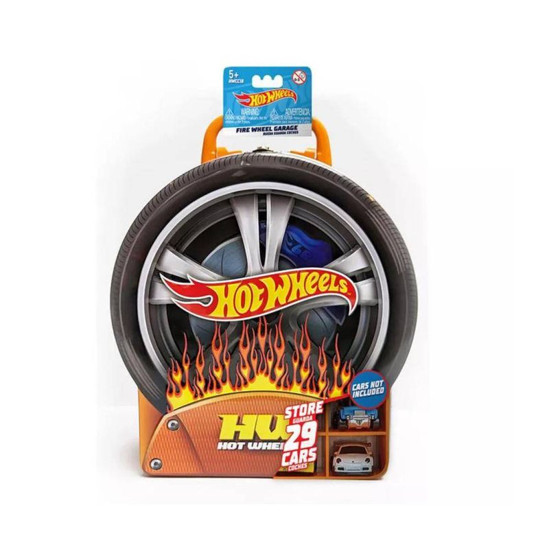 HOT WHEELS - Hot Wheels Estuche llanta 29 carritos