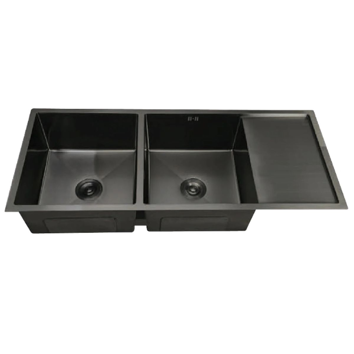 FRATELLI - LAVADERO DE COCINA 2 POZA CON ESCURRIDERO NEGRO