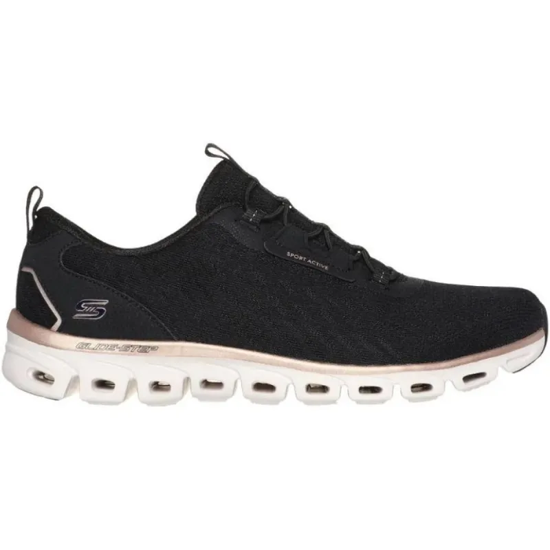 SKECHERS - Zapatilla Skechers Glide Step Align 104561BKRG Negro para Mujer