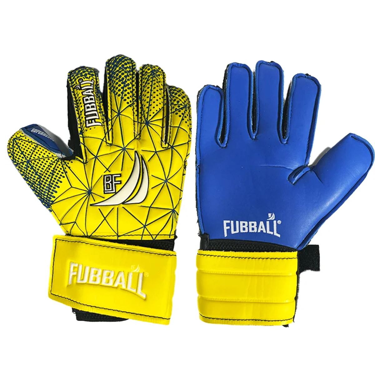 GUANTES PARA ARQUERO FUBBALL SUPERHEROE  TALLA 5 AMARILLO, marca GENERICO - Foto Principal