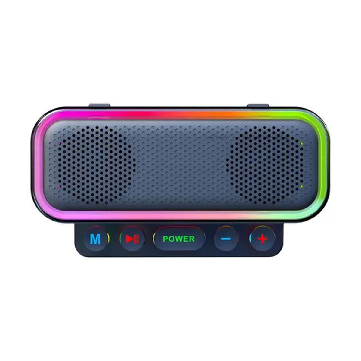 GENERICO - Parlante Bluetooth Portátil Con Led Y Batería Recargable