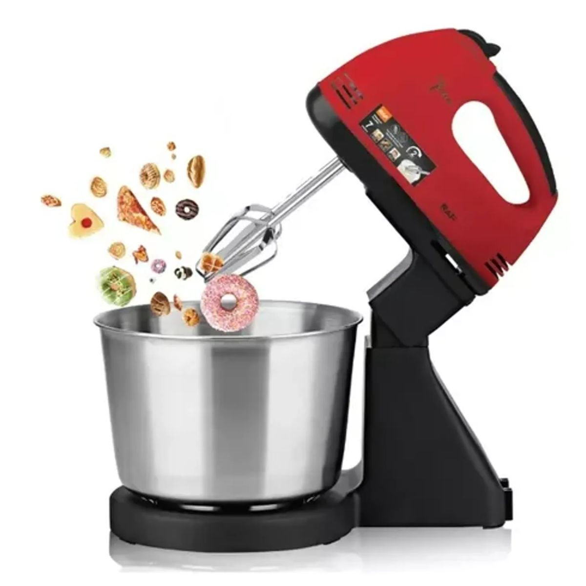 GENERICO - Batidora Eléctrica Pedestal de 2L RAF R6637