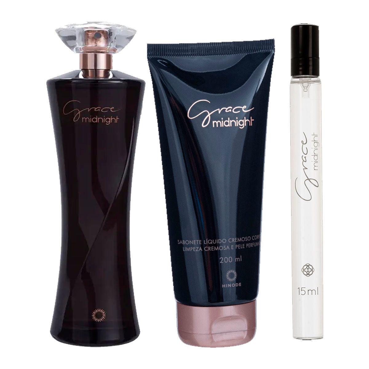 GENERICO - Grace Midnight Perfume de Mujer con Jabon Liquido y Mini