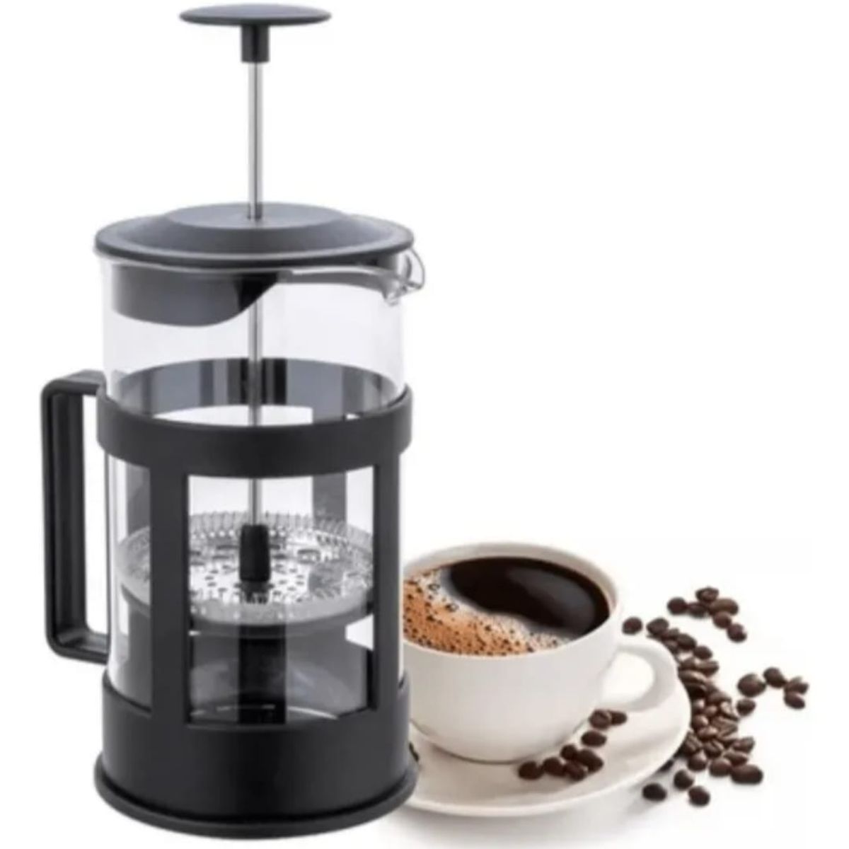 GENERICO - CAFETERA FRANCESA DE PISTON DE 350 ML