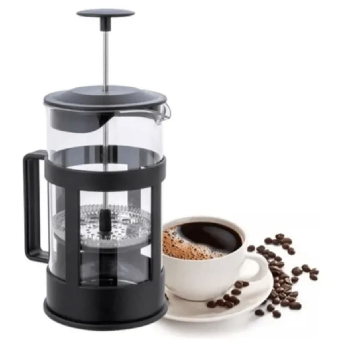 GENERICO - CAFETERA FRANCESA DE PISTON DE 350 ML