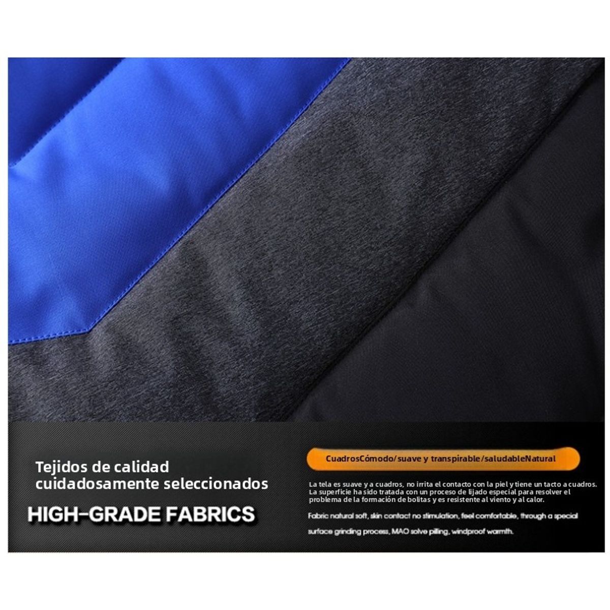 TIOZONEY - Parka Hombre