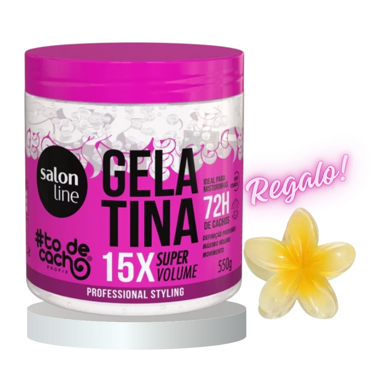 SALON LINE - GELATINA  SÚPER VOLUMEN  #todecacho  DEFINICIÓN PROFUNDA PARA RIZOS