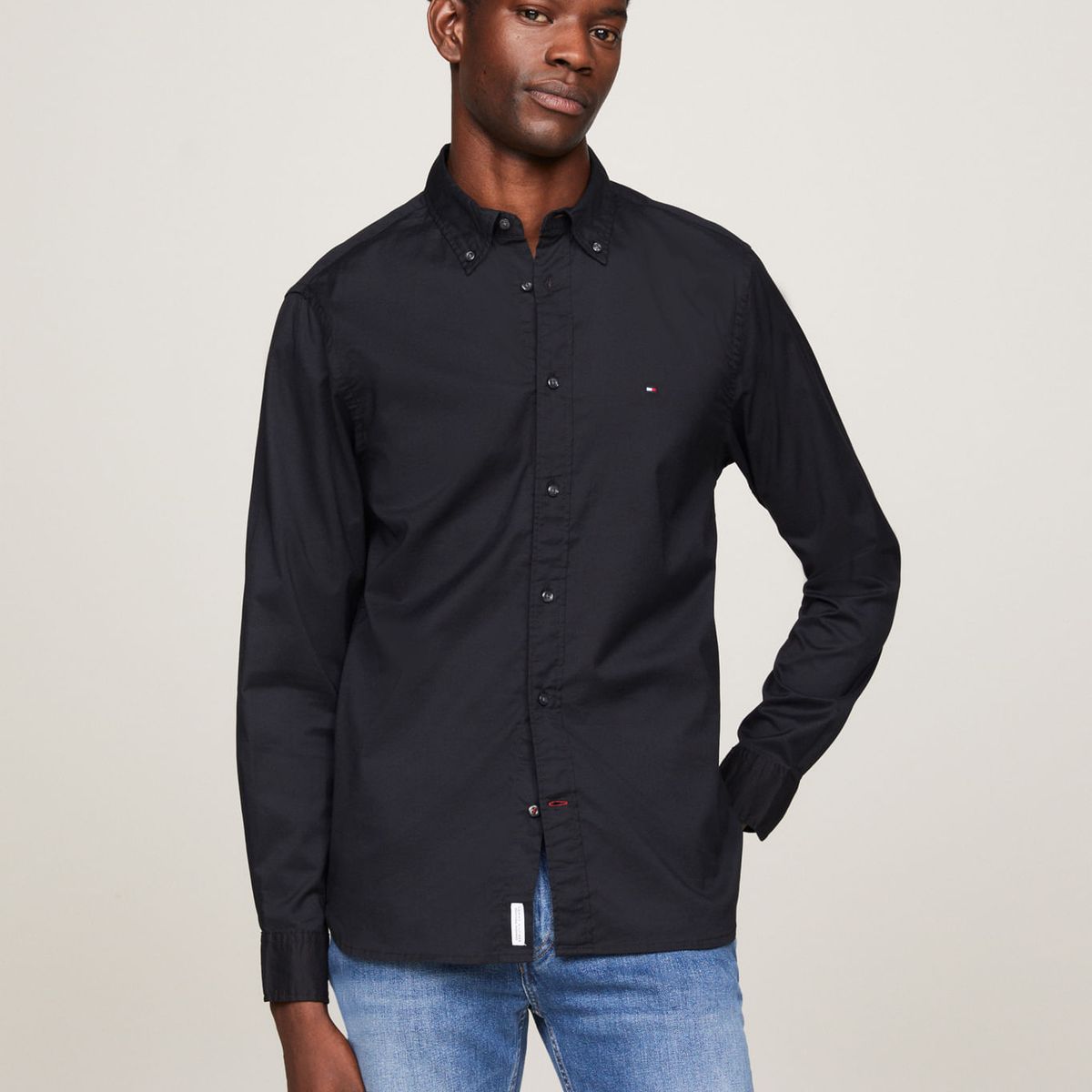 TOMMY HILFIGER - CAMISA CORE FLEX POPLIN RF SHIRT