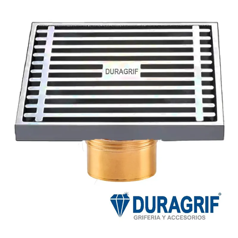 DURAGRIF - SUMIDERO CROMADO 4 ANTIOLOR FL490