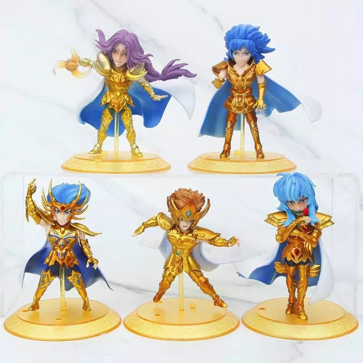 GENERICO - SAINT SEIYA DORADOS 5 UNID