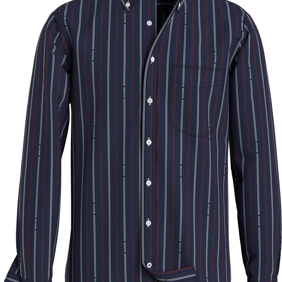 TOMMY HILFIGER - CAMISA HILFIGER DOUBLE STP RF SHIRT