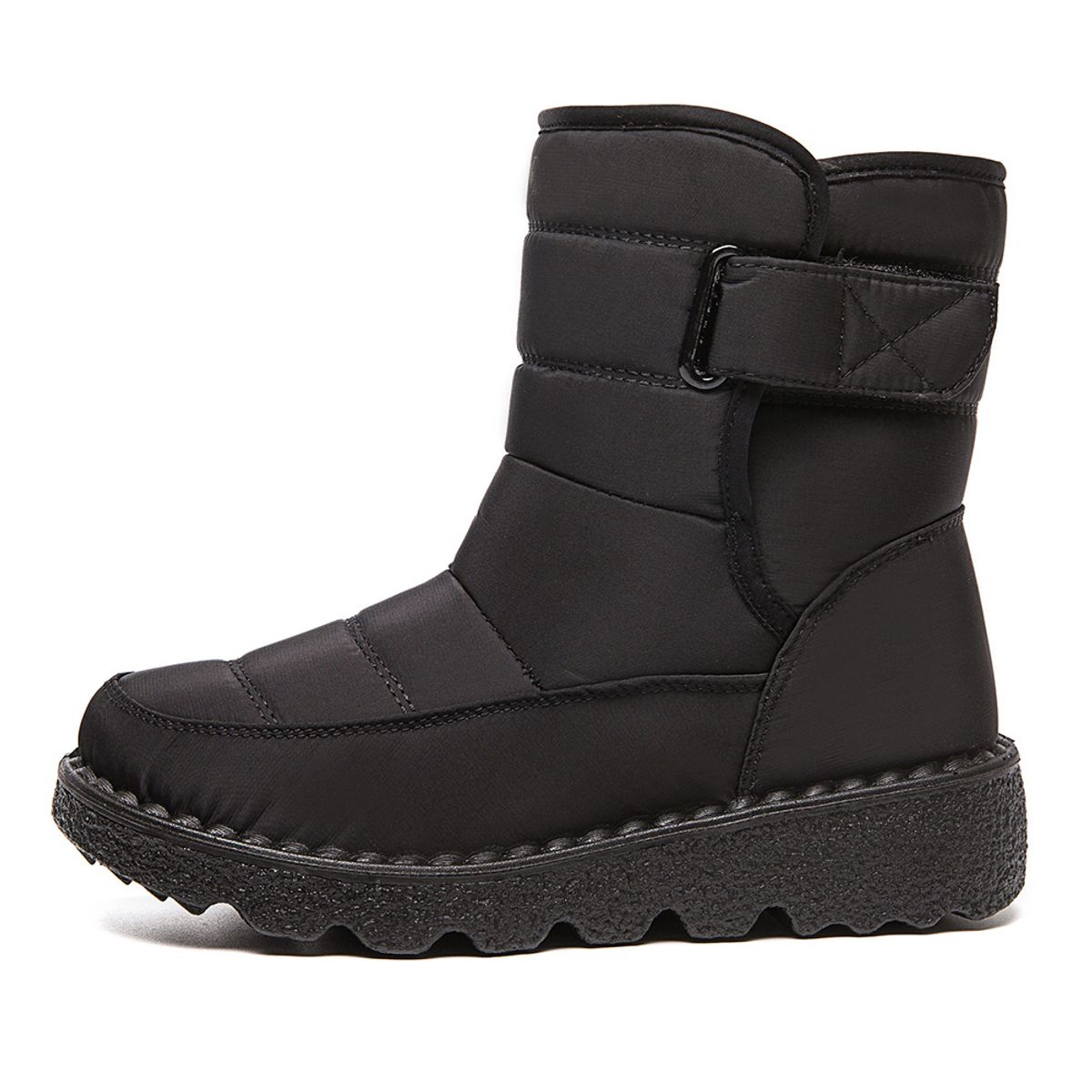 BLWOENS - Botas de algodón para Mujer - Negro