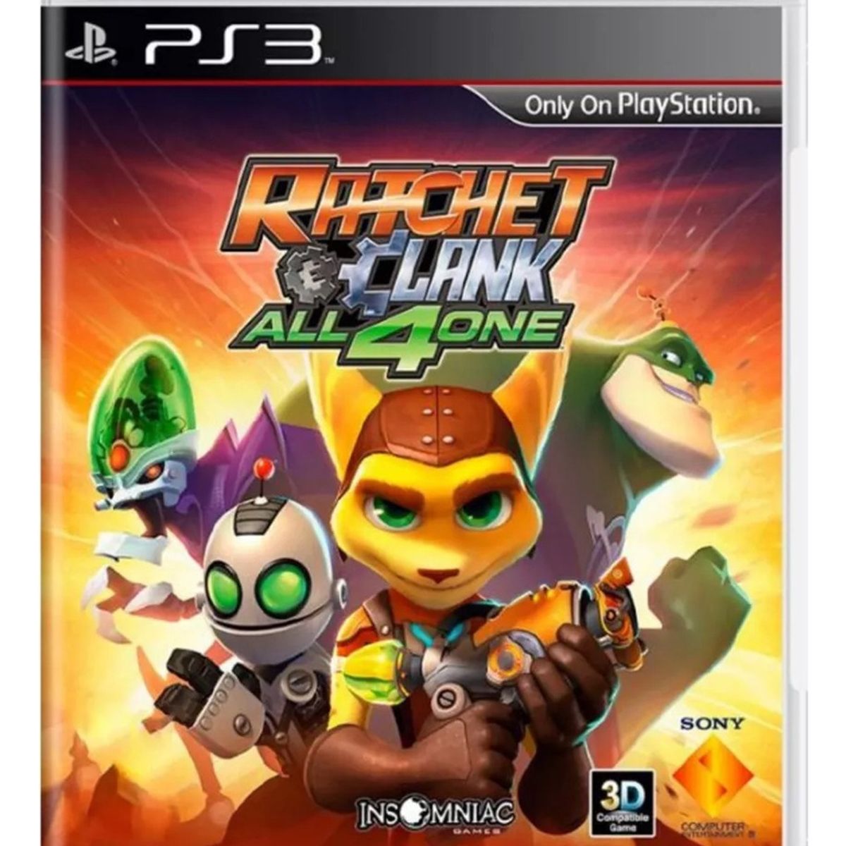 INSOMNIAC GAMES - Ratchet & Clank: All 4 One Playstation 3 Ps3