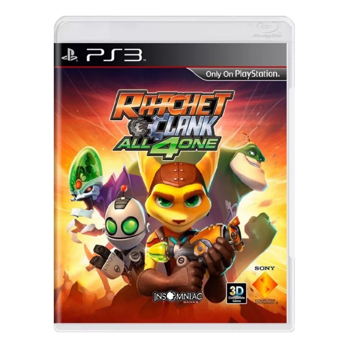 INSOMNIAC GAMES - Ratchet & Clank: All 4 One Playstation 3 Ps3