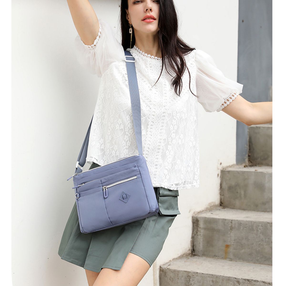 TIOZONEY - Bolso impermeable para mujer