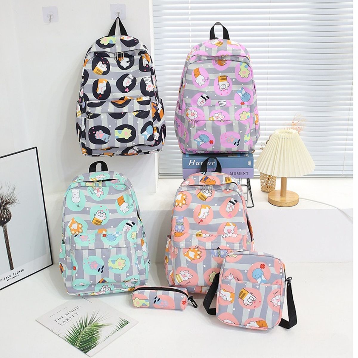 TIOZONEY - 3 Piezas Mochila multifuncional