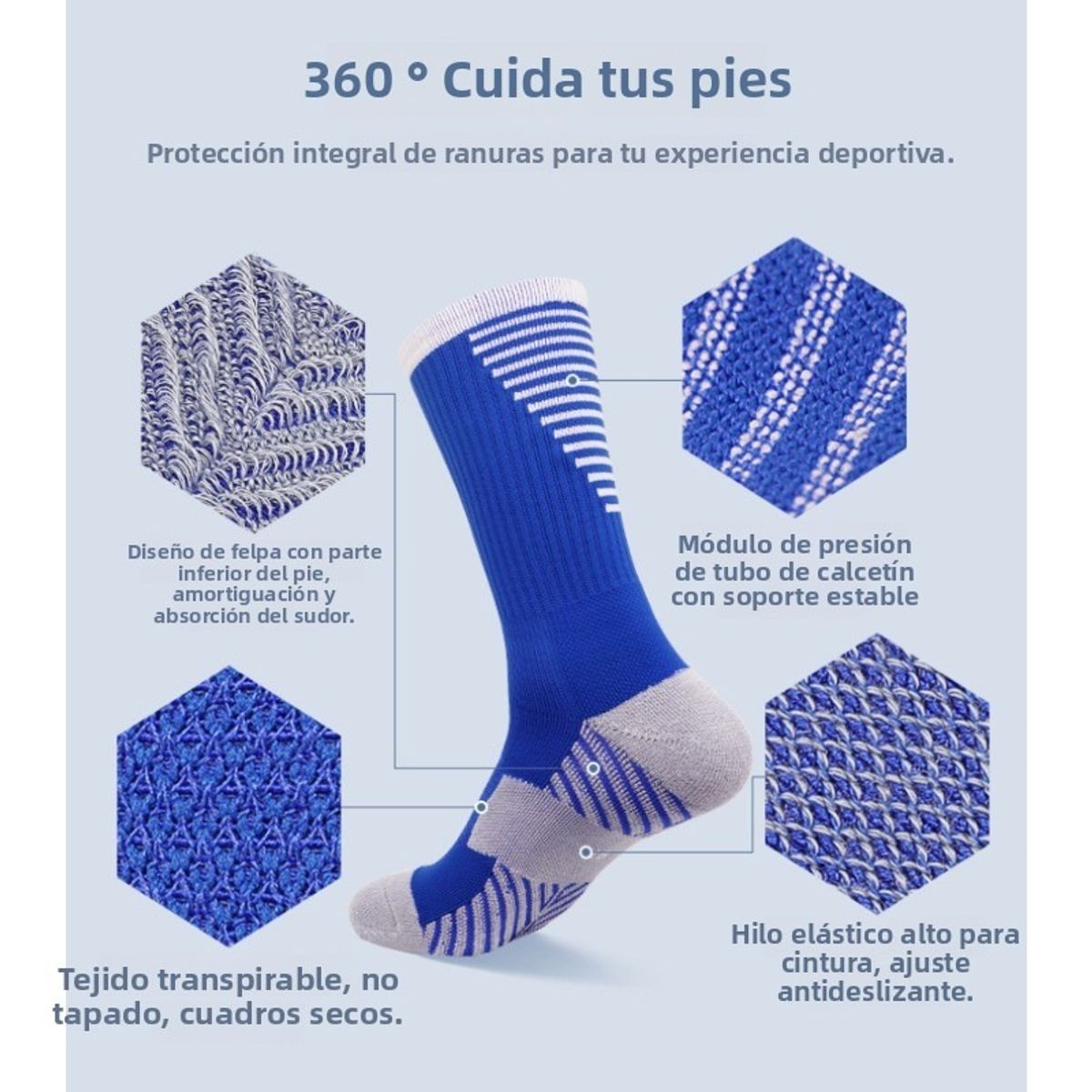 TIOZONEY - Calcetines Deportivos 1 par