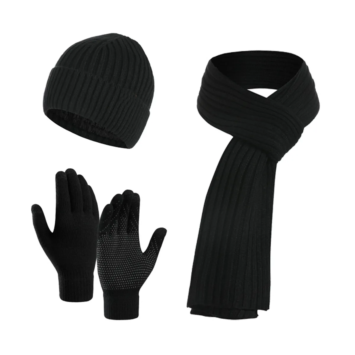 TIOZONEY - Pack Gorro Bufanda y Guantes