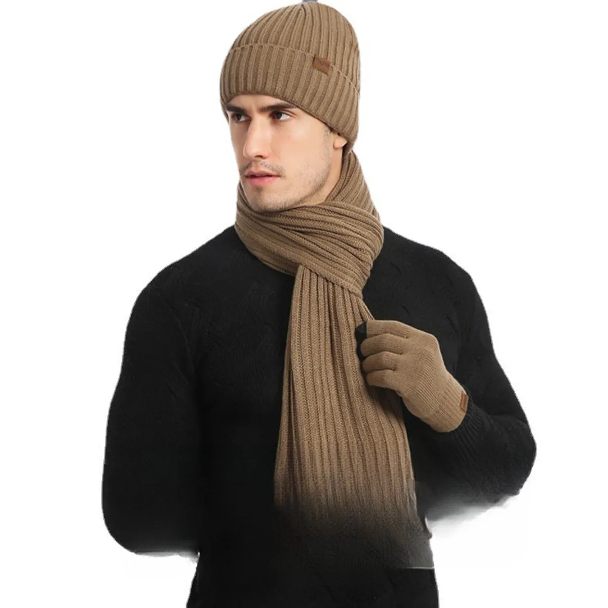 TIOZONEY - Pack Gorro Bufanda y Guantes