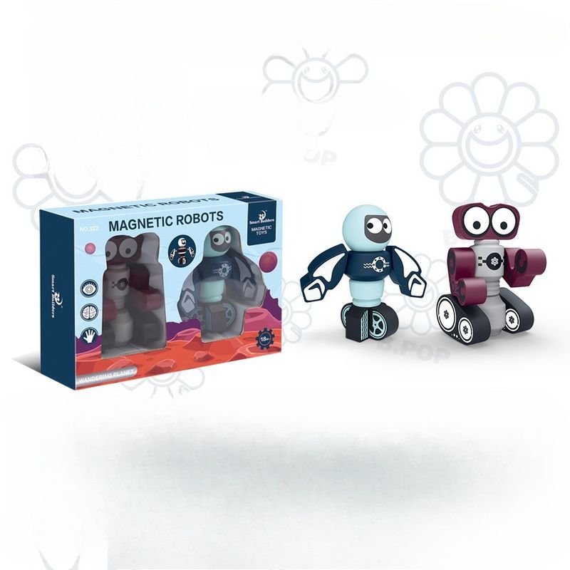 TIOZONEY - 2 PCS Bloques de construcción de juguetes para niños