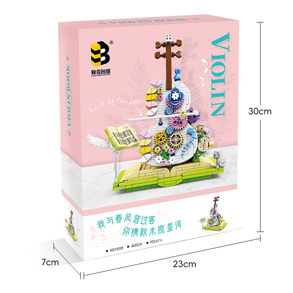 TIOZONEY - Juguete Para Niños Violín Armable