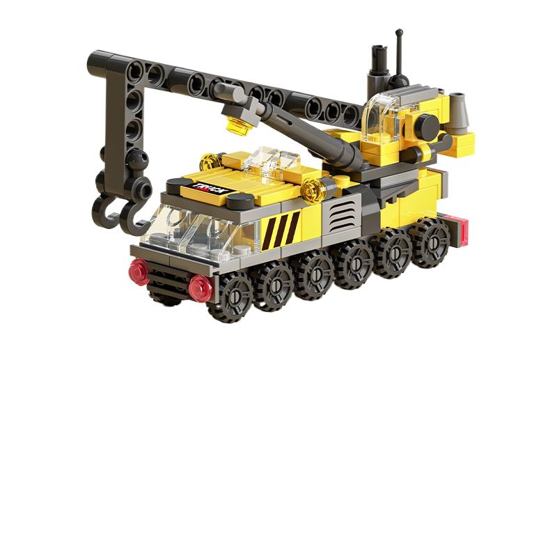 TIOZONEY - Juguete Para Niños Camión Grua Armable